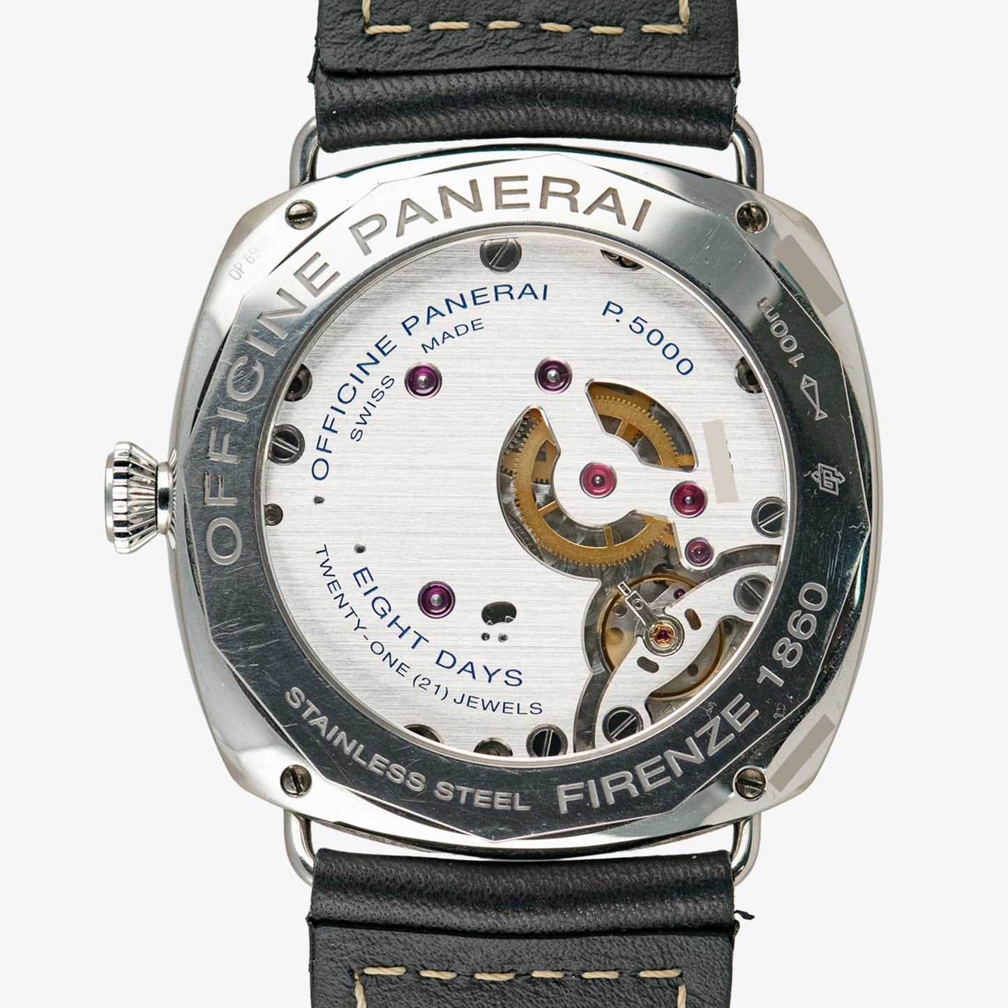Panerai Radiomir 8 Days Manual PAM 610 Black Dial 45mm