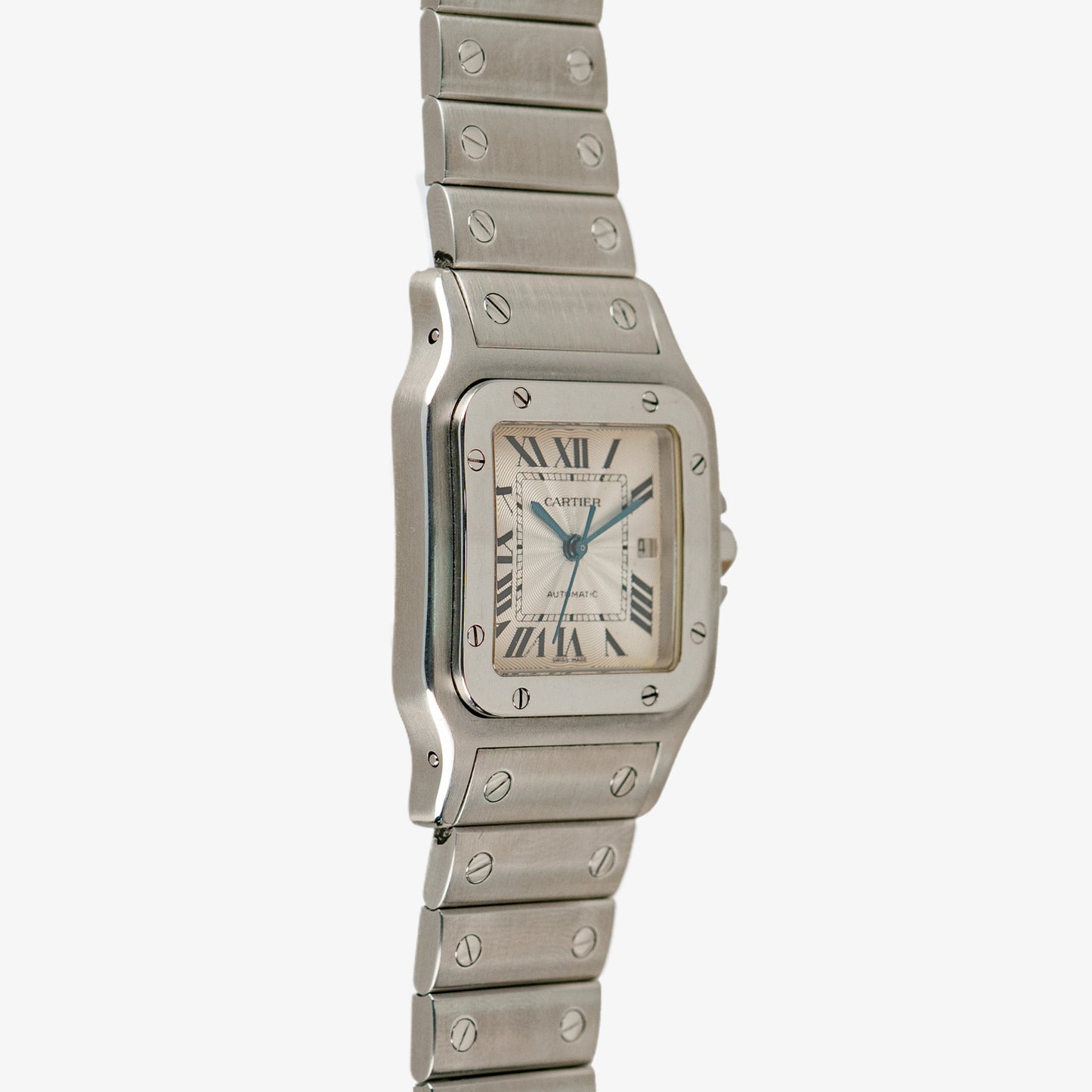 Cartier Santos de Galbée M Automatic Silver Dial 29mm