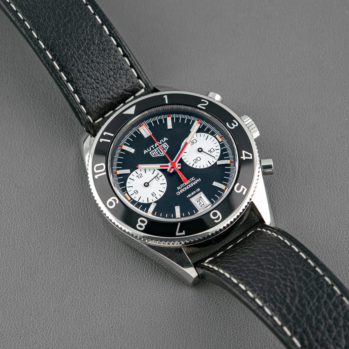 TAG Heuer Autavia Automatic Chronograph Black 42mm