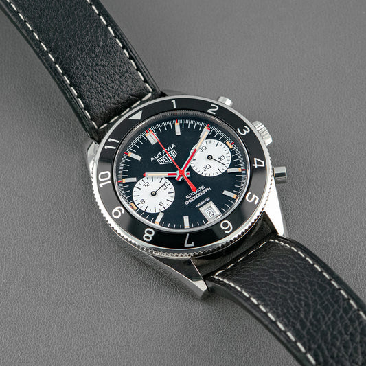 TAG Heuer Autavia Automatic Chronograph Black 42mm