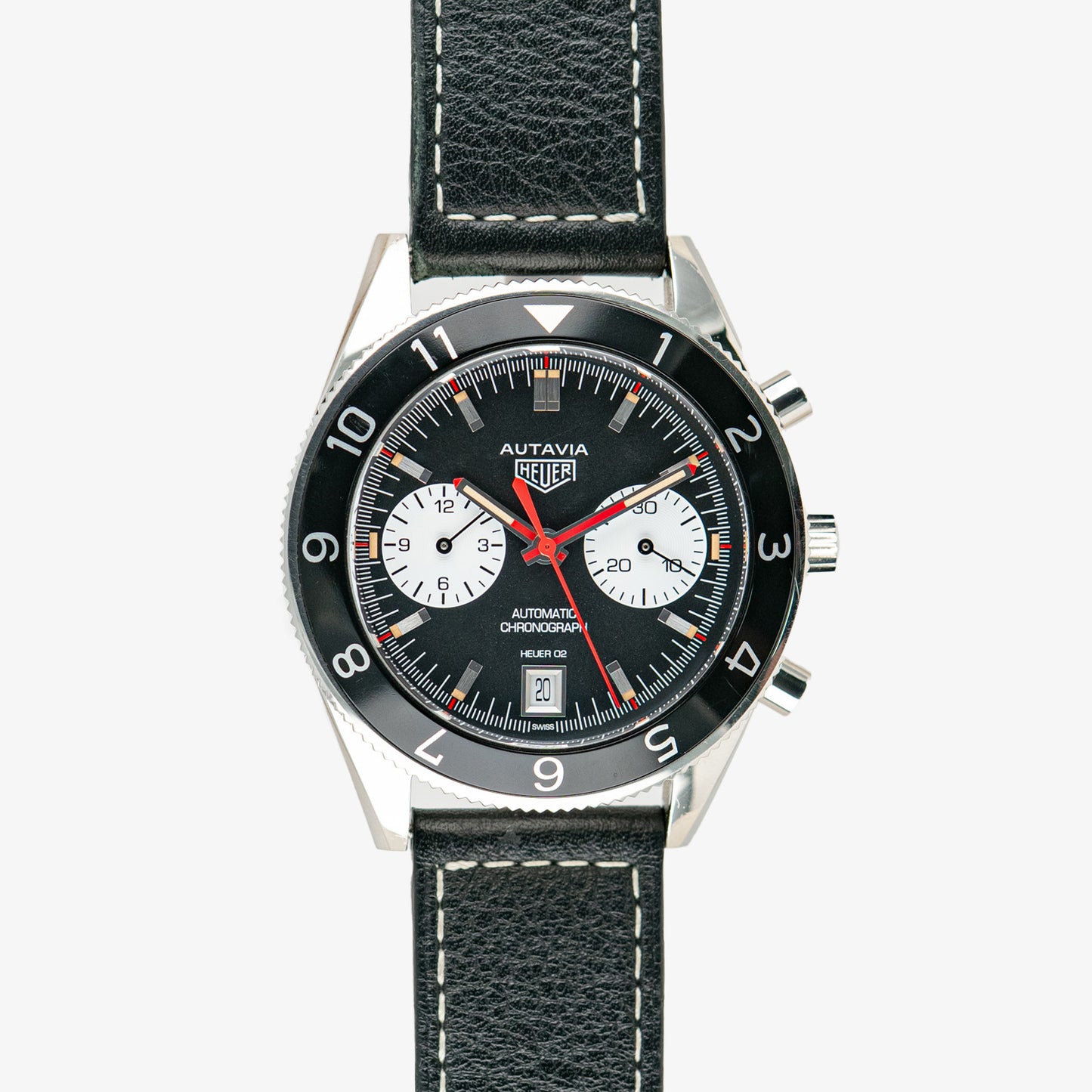 TAG Heuer Autavia Automatic Chronograph Black 42mm