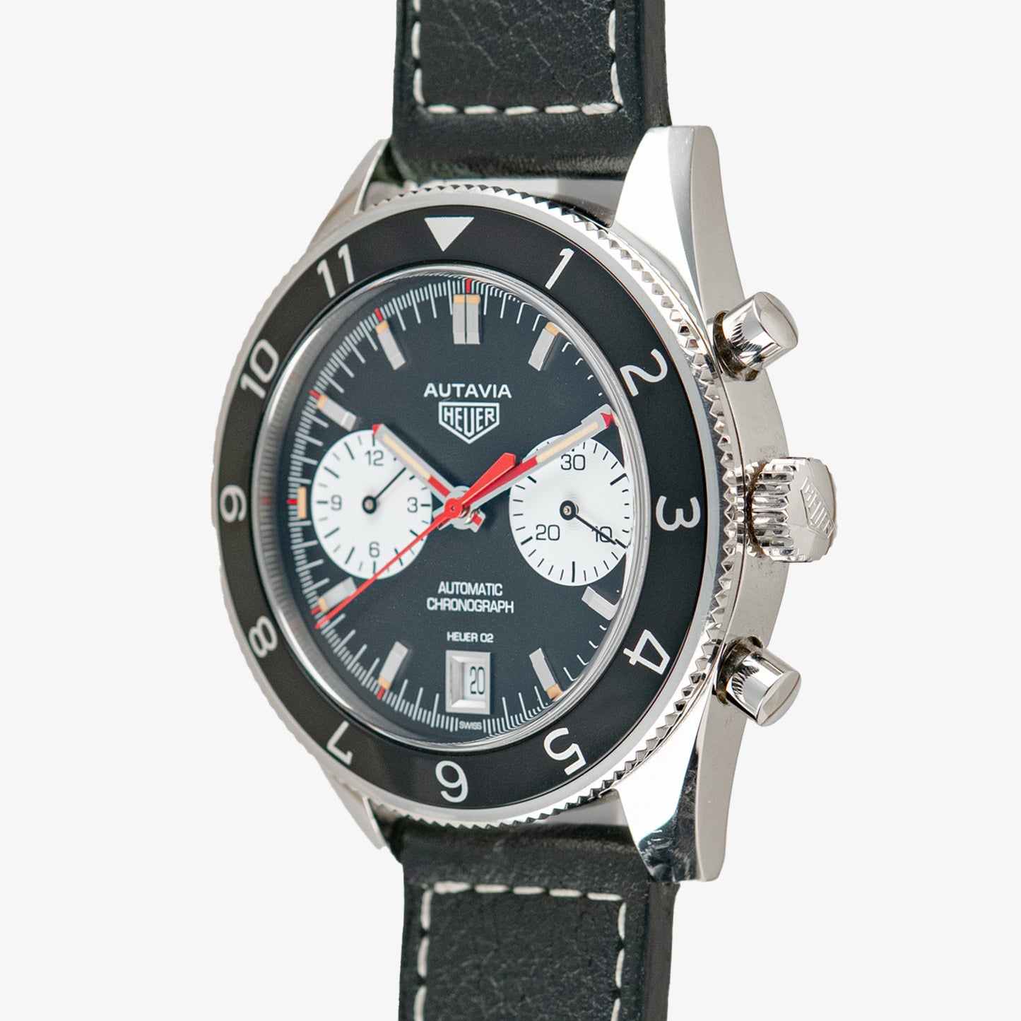TAG Heuer Autavia Automatic Chronograph Black 42mm