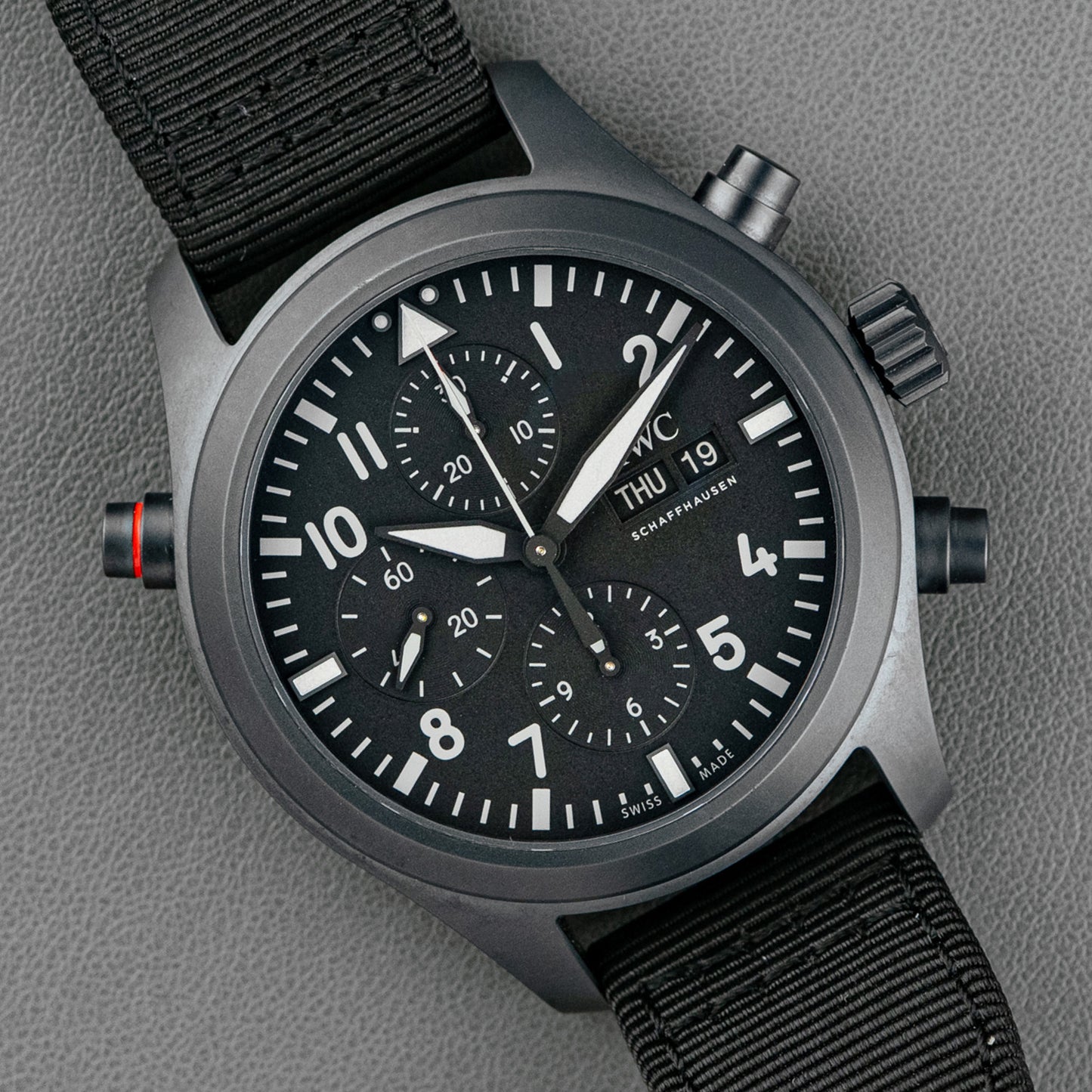 IWC Pilot's Watch Chronograph Top Gun Ceramic Black 44.5mm