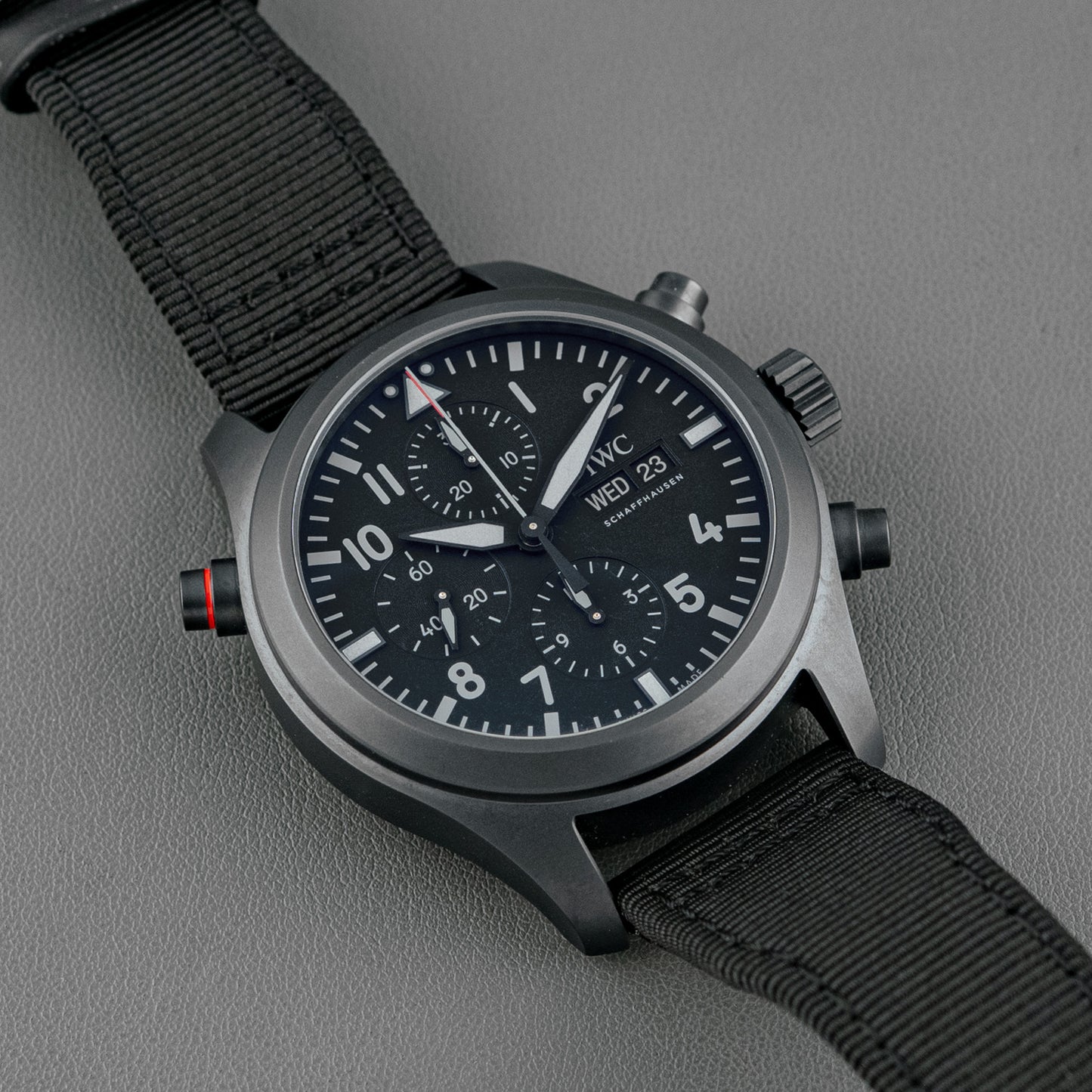 IWC Pilot's Watch Chronograph Top Gun Ceramic Black 44.5mm