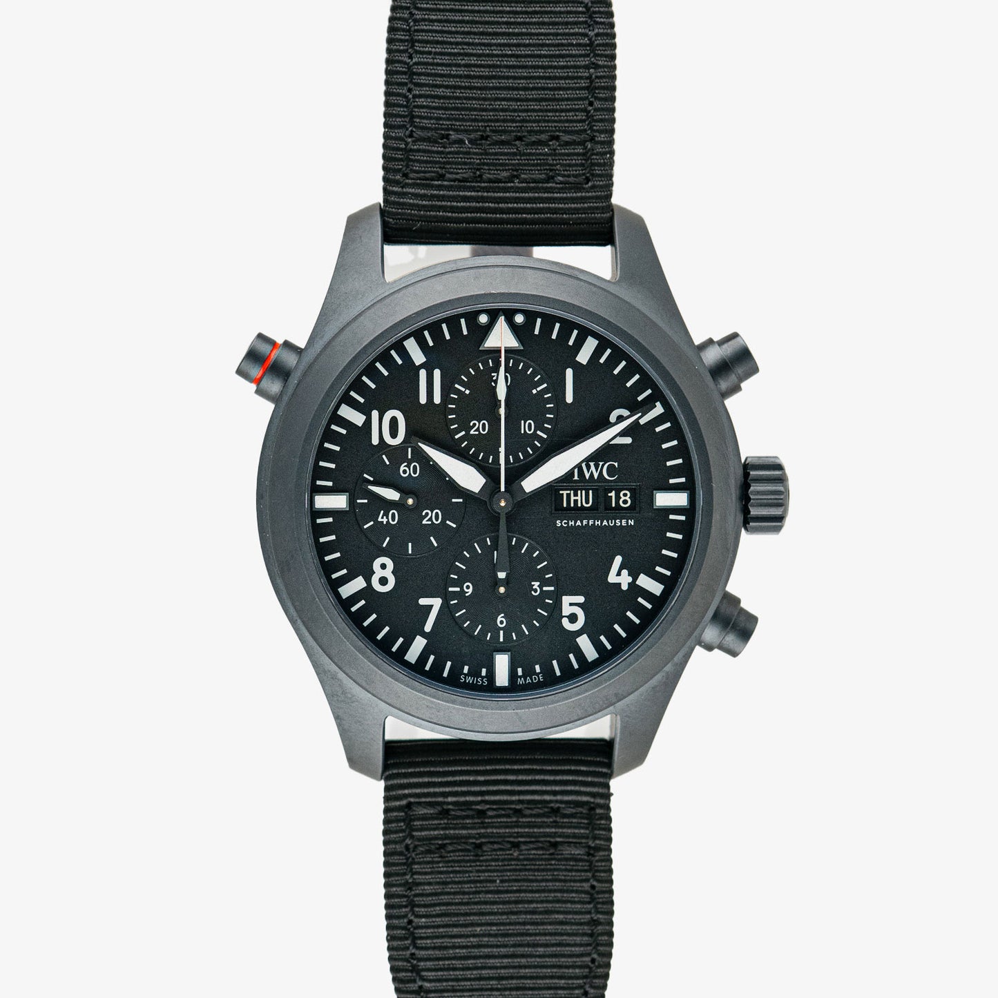 IWC Pilot's Watch Chronograph Top Gun Ceramic Black 44.5mm