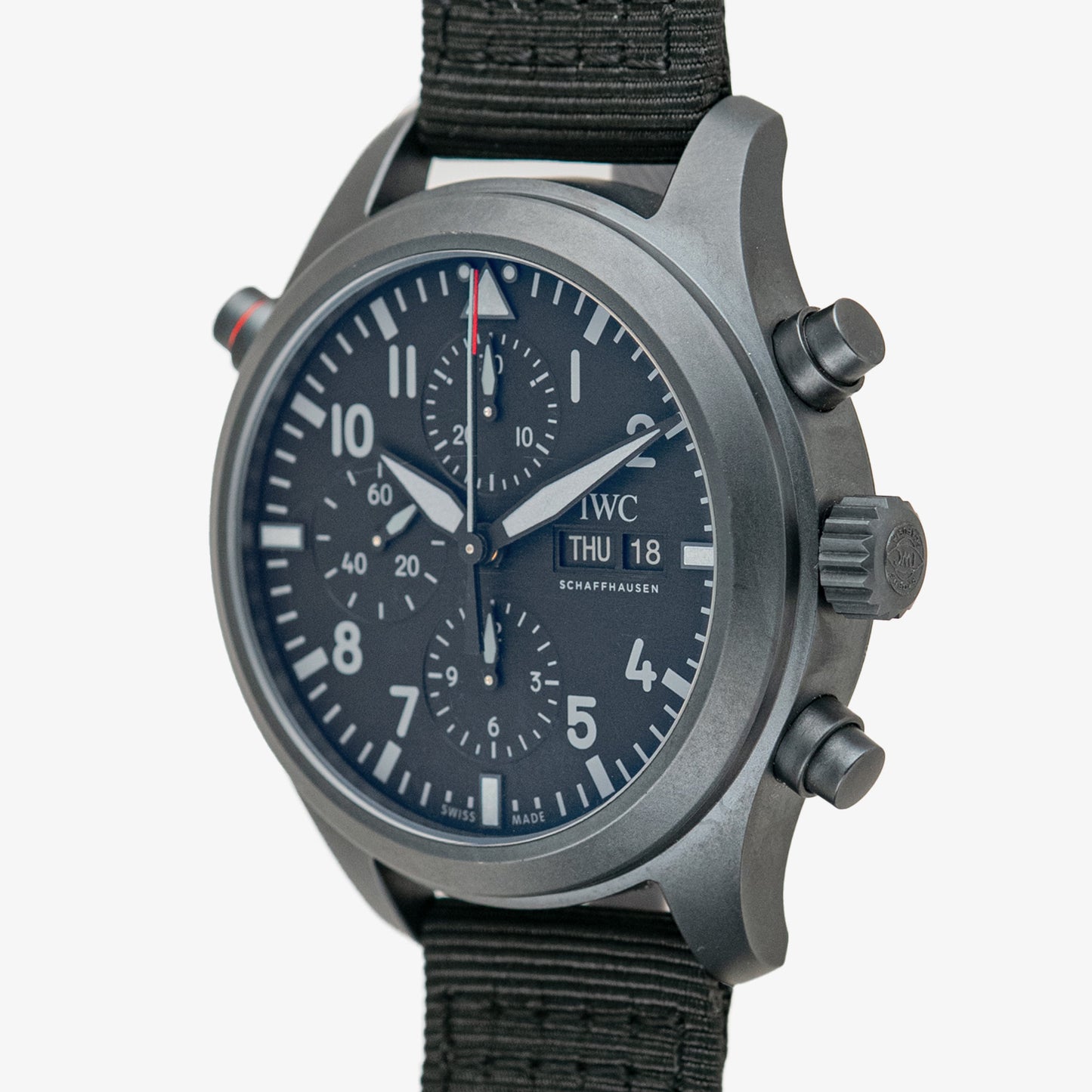 IWC Pilot's Watch Chronograph Top Gun Ceramic Black 44.5mm