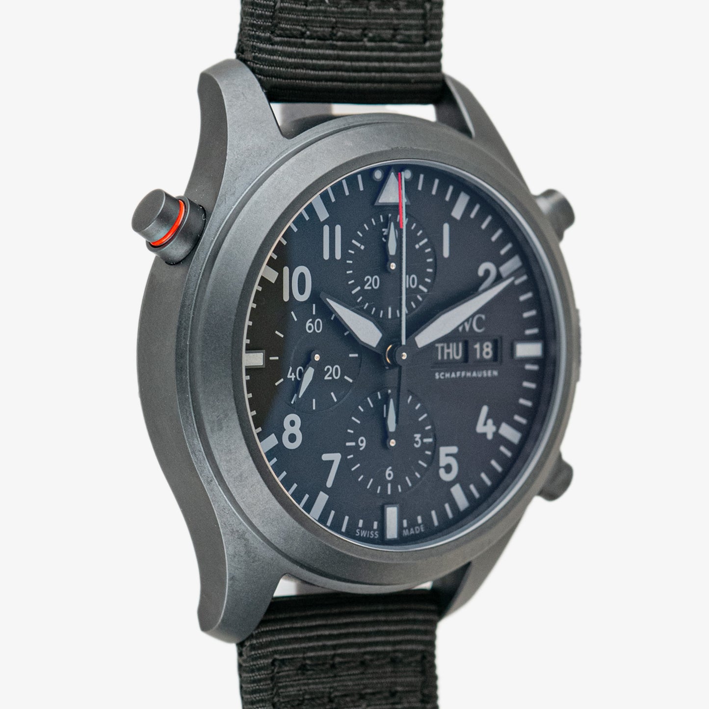 IWC Pilot's Watch Chronograph Top Gun Ceramic Black 44.5mm