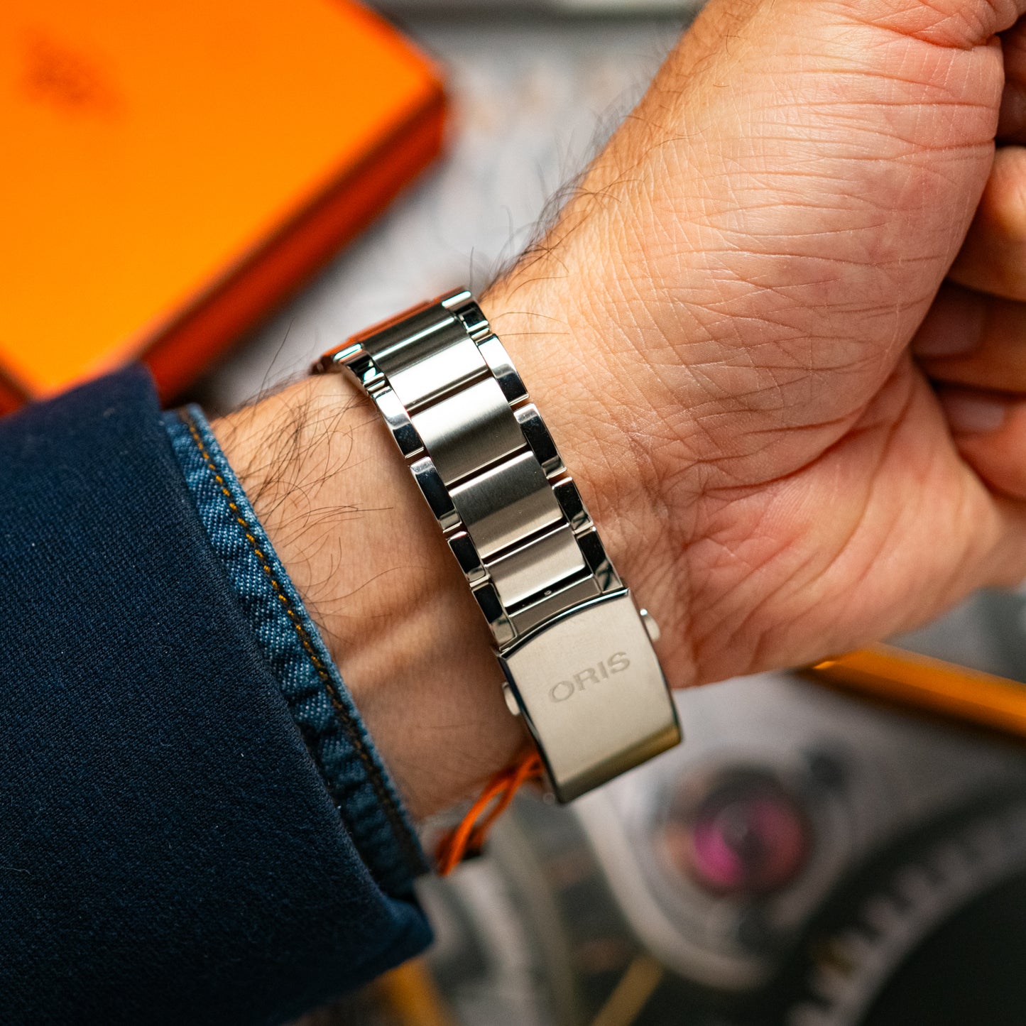 Oris Aquis Date 5 Days Automatic Green Dial 43.5mm