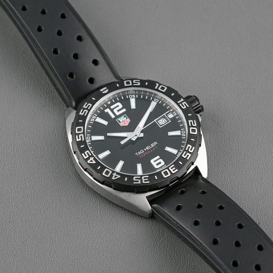 TAG Heuer Formula 1 Quartz Black Dial Rubber 41mm
