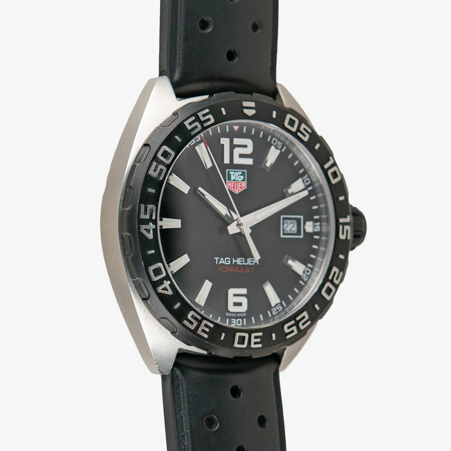 TAG Heuer Formula 1 Quartz Black Dial Rubber 41mm