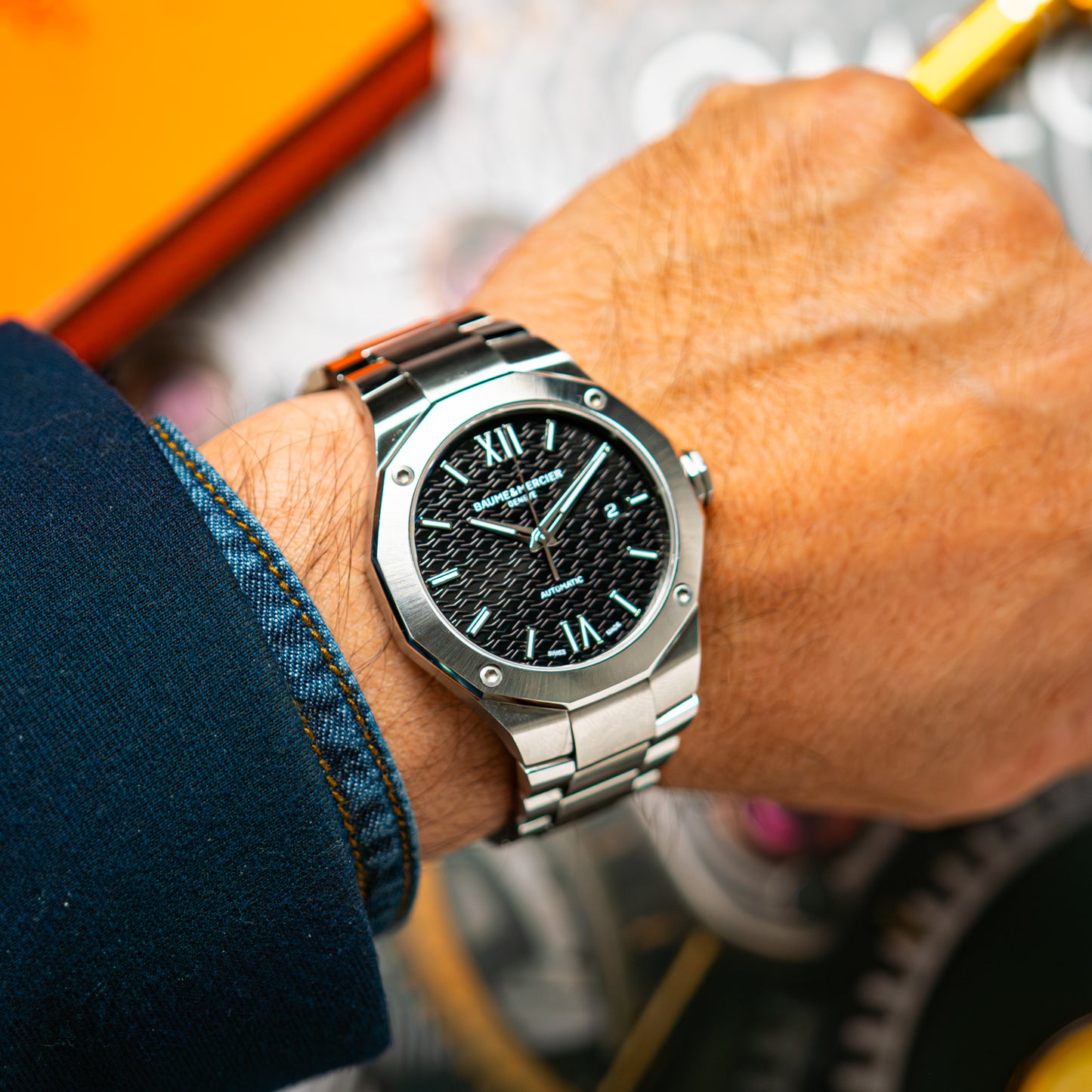 Baume & Mercier Riviera Automatic Black Dial 42mm