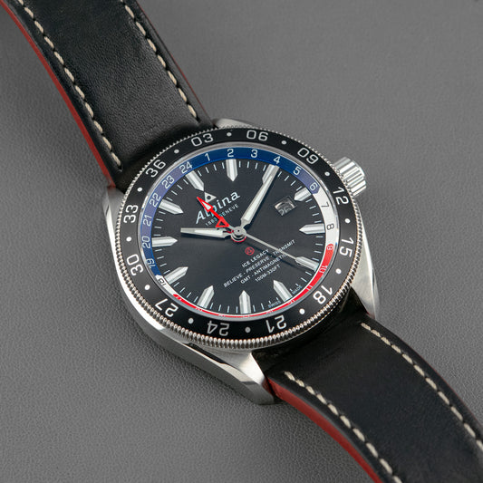 Alpina Ice Legacy Automatic GMT Black Dial 42mm