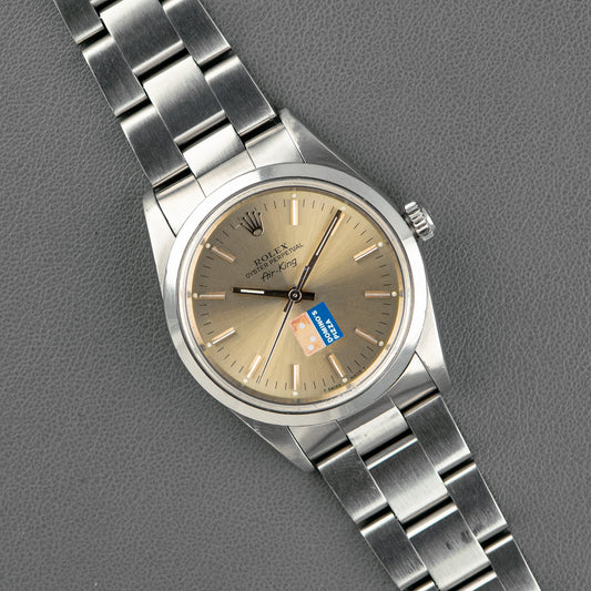 Rolex Air-King Domino's Pizza Automatic Silver Dial 34mm