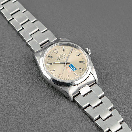 Rolex Air-King Domino's Pizza Automatic Silver Dial 34mm