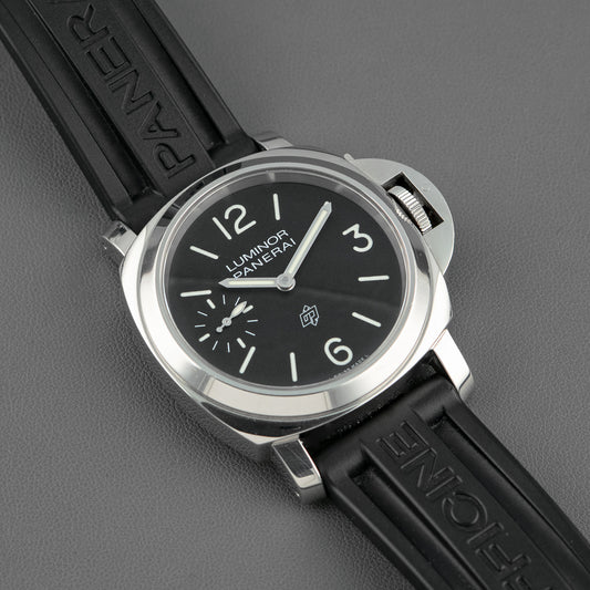 Panerai Luminor Logo Manual Wind Black Dial 44mm