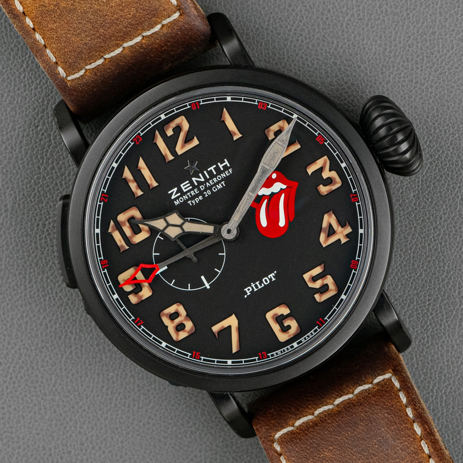 Zenith Pilot Type 20 Rolling Stones Edition GMT 48mm – LOFT
