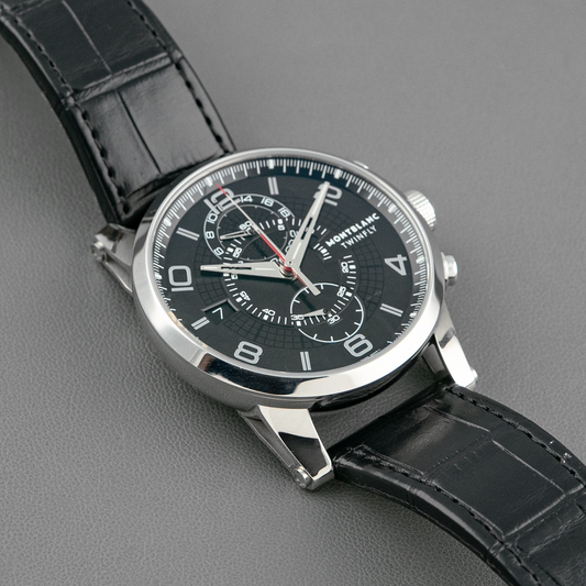 Montblanc TimeWalker Chronograph Black Dial Automatic 43mm