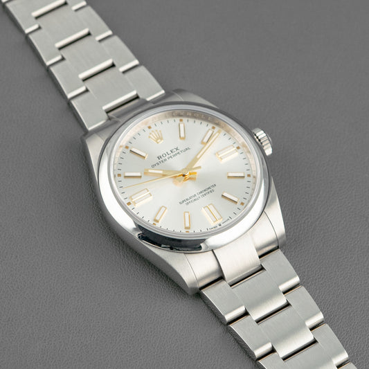 Rolex Oyster Perpetual 124300 Silver Dial 41mm