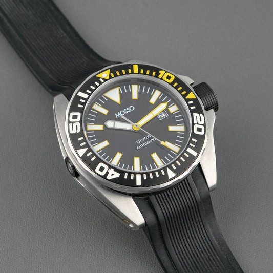 Mosso Diver 500M Automatic Black Dial 48mm