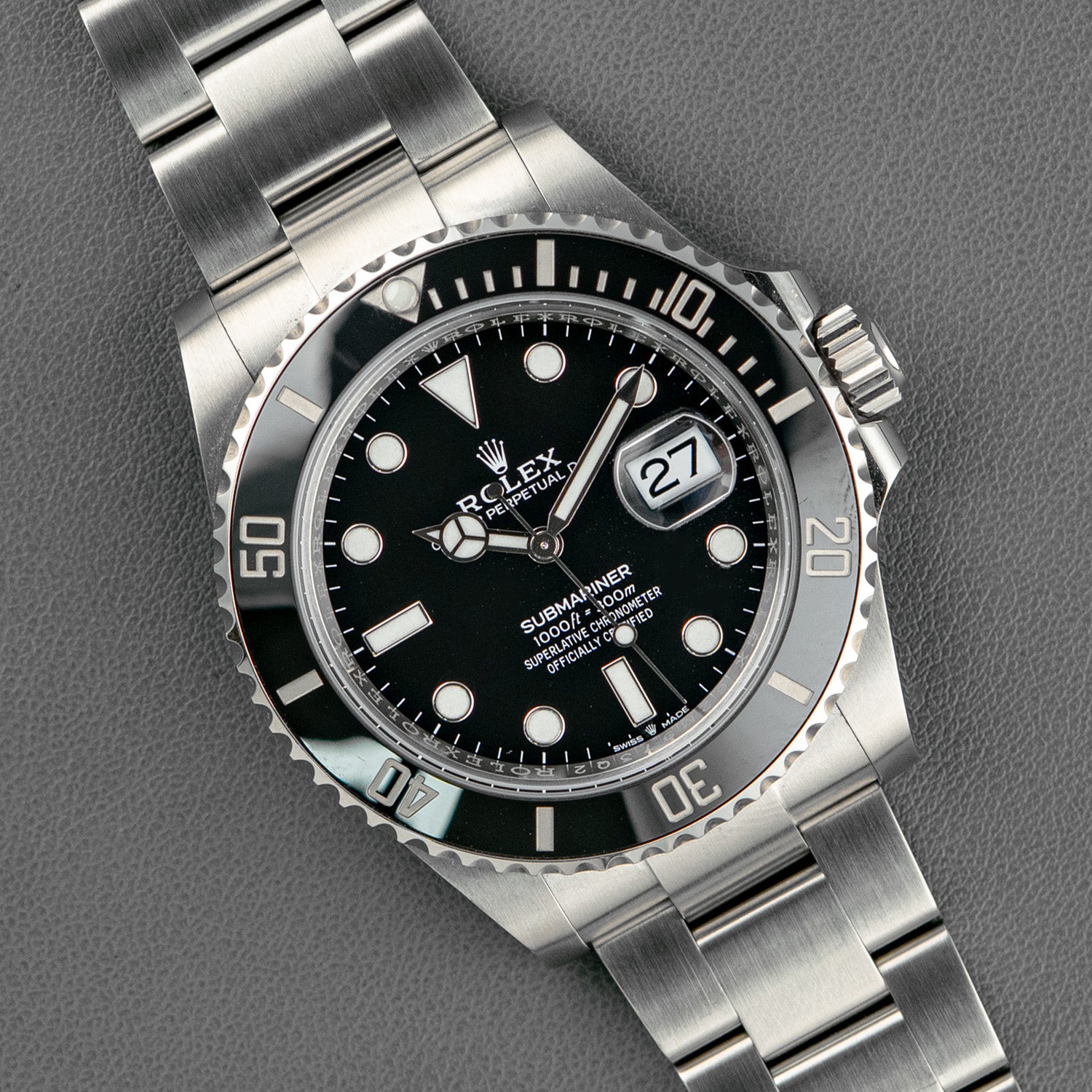 Rolex Submariner Date 126610 Oyster Black 41mm – LOFT