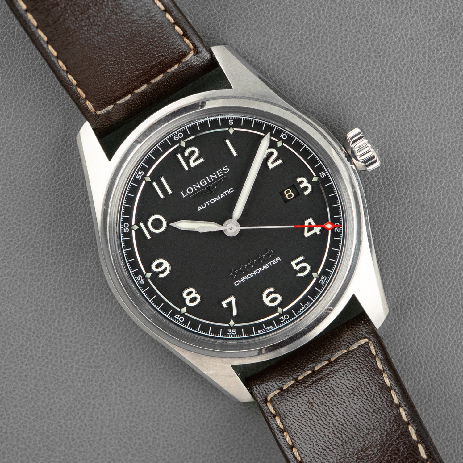 Longines Spirit Automatic Chronometer Black Dial 40mm – LOFT