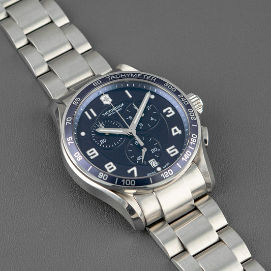 Victorinox Chrono Classic Quartz Blue Dial 42mm