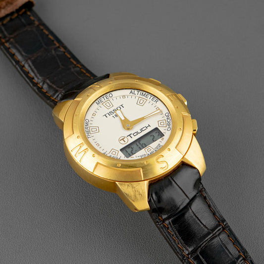 Tissot T-Touch Yellow Gold Ana-Digi Quartz 42mm