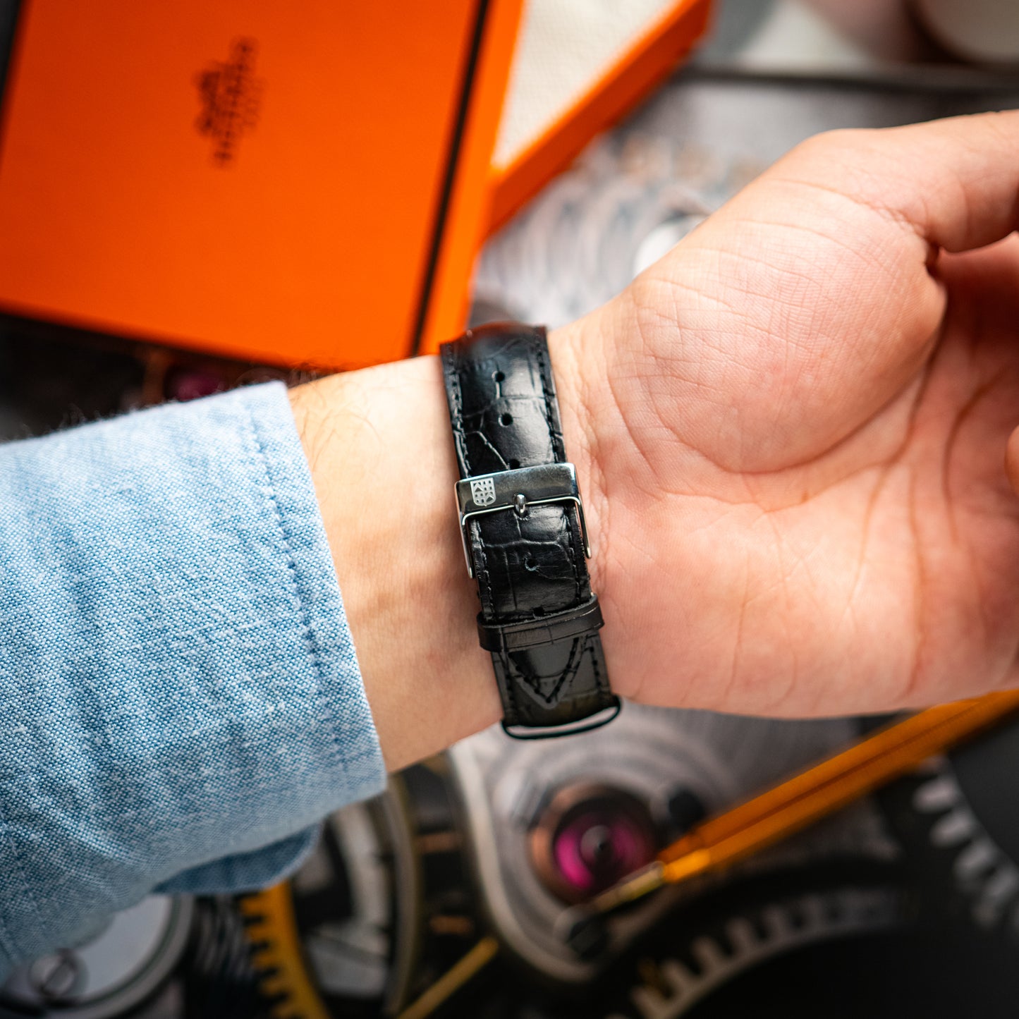 Frédérique Constant Classics Clear Vision Dual Time 43mm