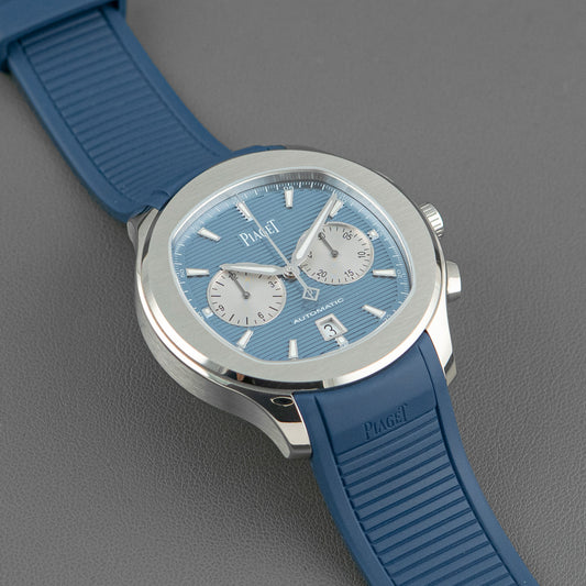 Piaget Polo Automatic Chronograph Blue Dial 42mm