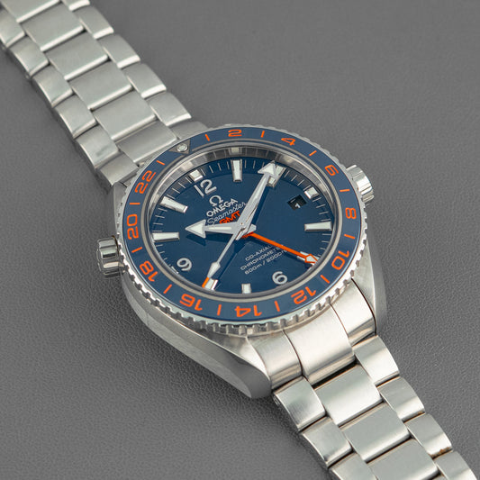 Omega Seamaster Planet Ocean GMT Blue Dial 43.5mm