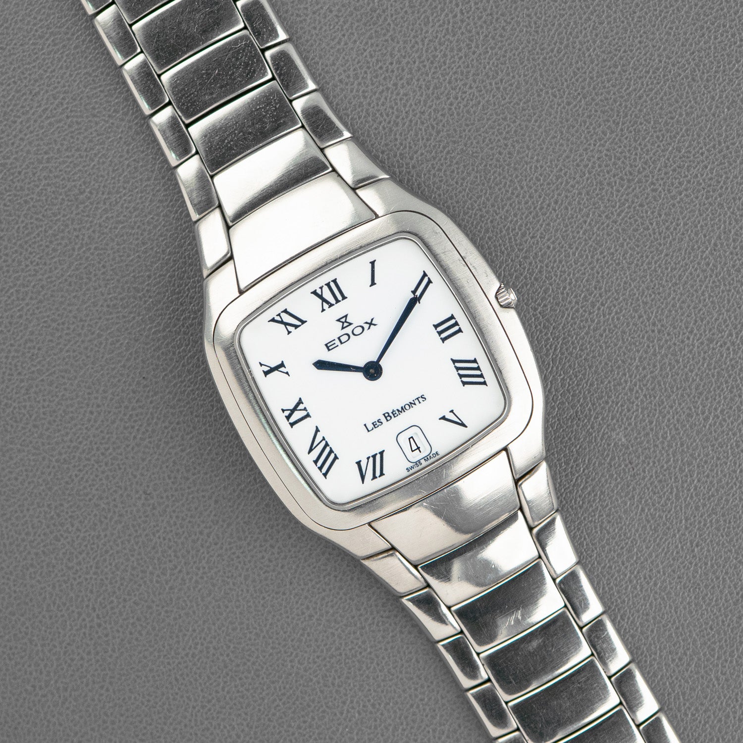 Edox Les Bémonts Quartz Steel White Dial 27mm – LOFT