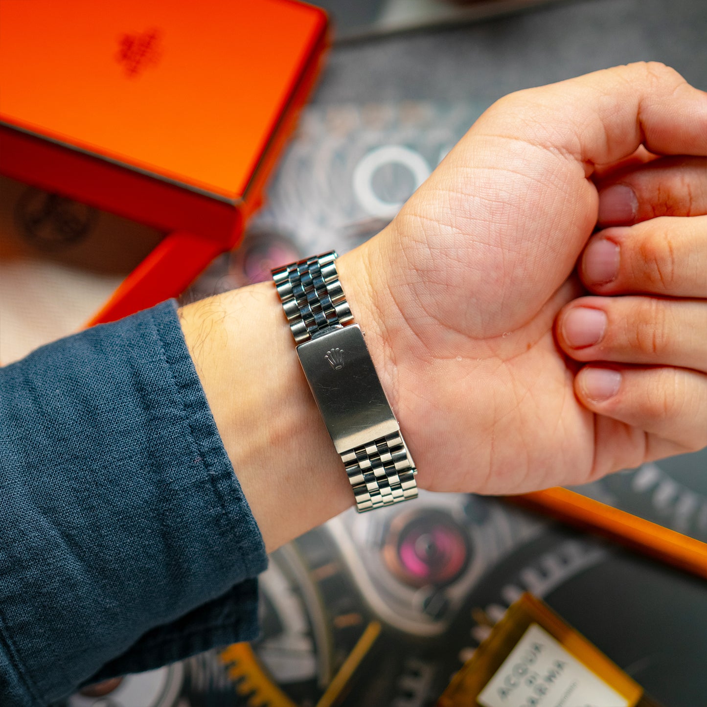 Rolex Datejust 1601 Automatic Silver Dial Jubilee 36mm