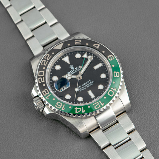 Rolex GMT-Master II "Sprite" GMT Automatic Black Dial 40mm