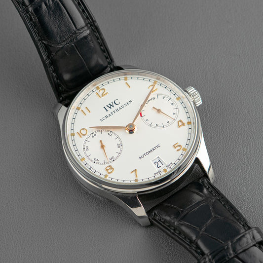 IWC Portugieser Automatic 7 Days Silver Dial 42mm