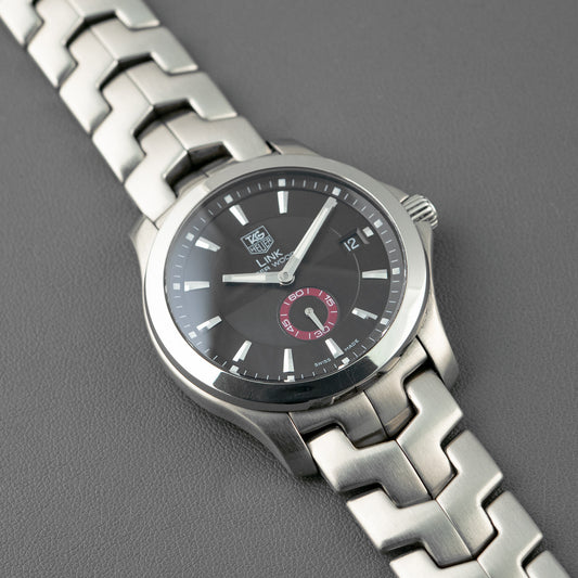 TAG Heuer Link Tiger Woods LE Quartz Black Dial 36mm