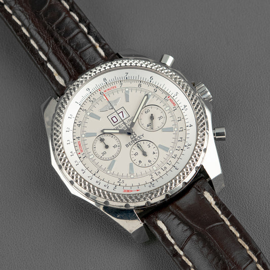 Breitling for Bentley Motors Chronograph White Dial 49mm