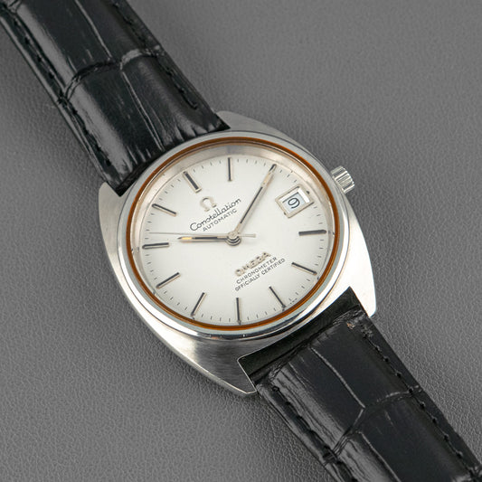 Omega Constellation Date Automatic Silver Dial 34mm