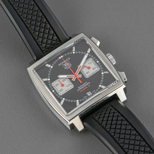 TAG Heuer Monaco Calibre 12 Black Dial Automatic 39mm