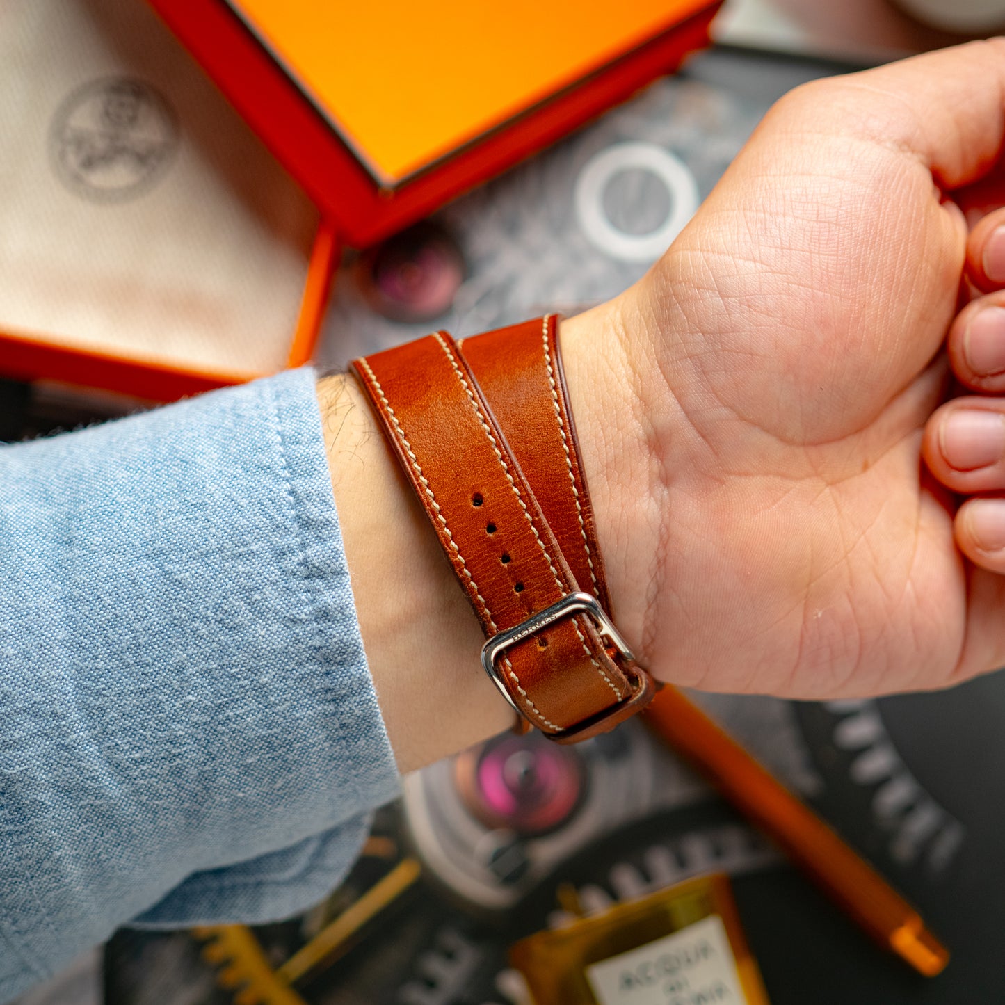 Hermès Cape Cod Quartz Date Silver Dial 36mm