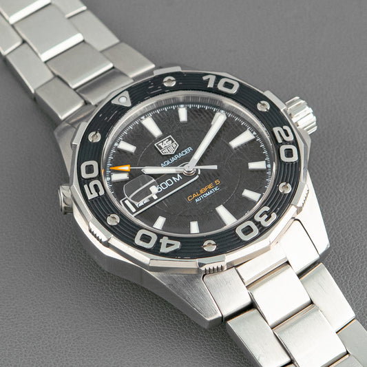 TAG Heuer Aquaracer 500M Calibre 5 Automatic Black 43mm