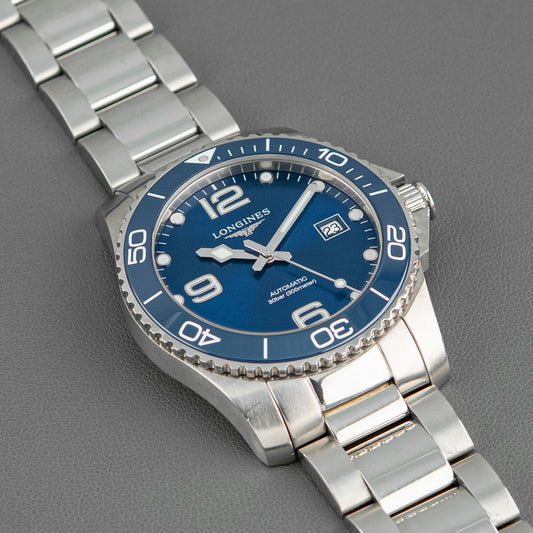Longines HydroConquest Automatic Blue Sunburst Dial 41mm