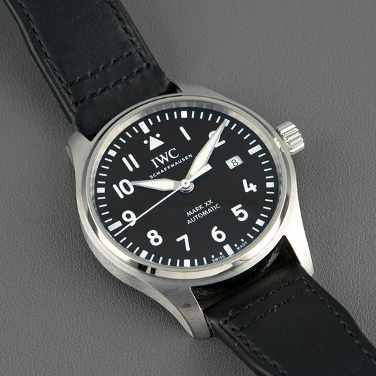 IWC Pilot's Watch Mark XX Automatic Black Dial 40mm