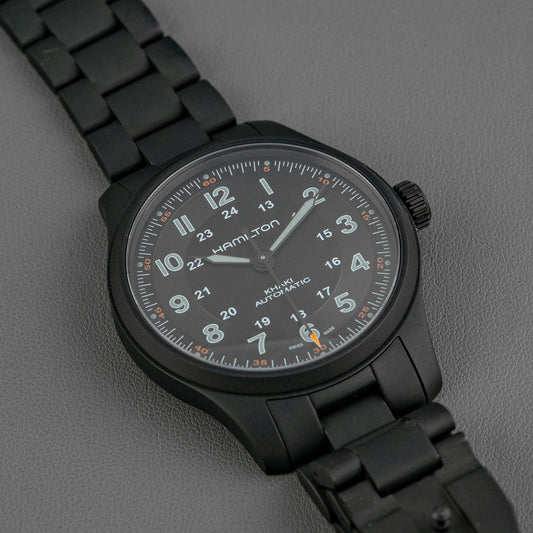 Hamilton Khaki Field Titanium Auto Black PVD 42mm