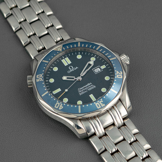 Omega Seamaster Diver 300M Quartz Blue Dial 41mm