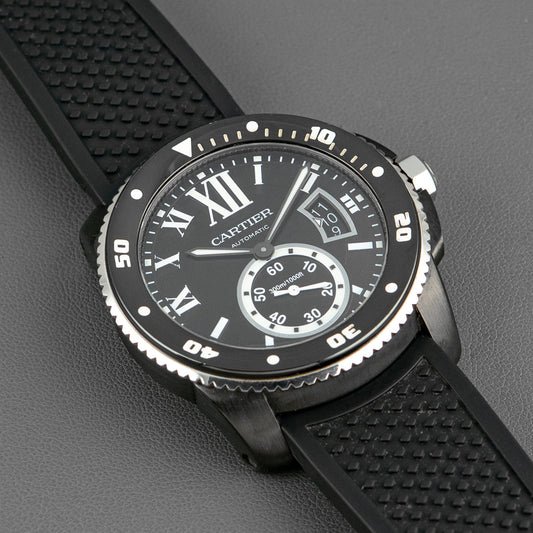 Cartier Calibre de Cartier Diver ADLC Black Dial 42mm