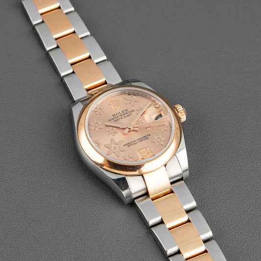 Rolex Datejust 31 178241 Pink Floral Dial Everose 31mm