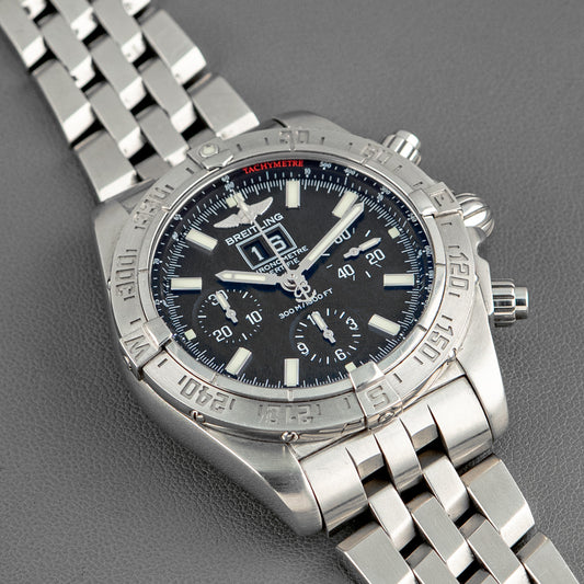 Breitling Chronomat Blackbird A44359 Big Date 44mm
