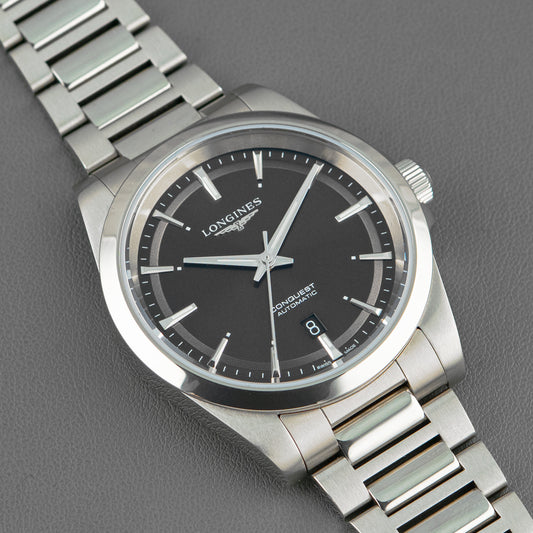 Longines Conquest Automatic Black Dial 41mm