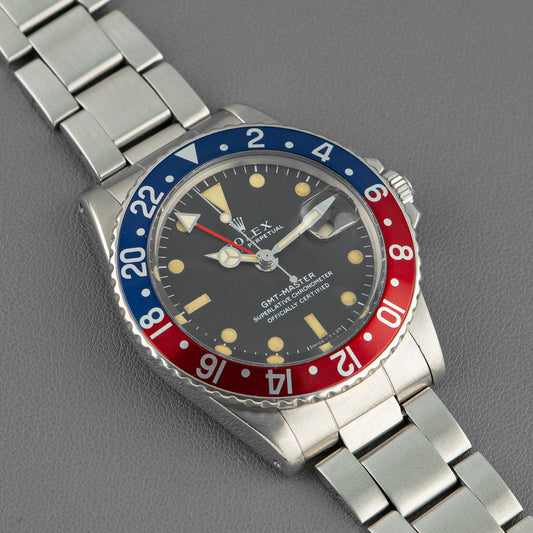 Rolex GMT-Master 1675 Pepsi Bezel Vintage 40mm