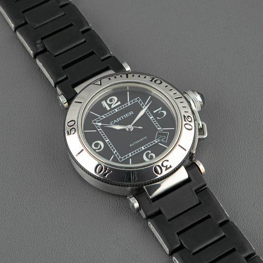 Cartier Pasha Seatimer Automatic Black Dial 40mm